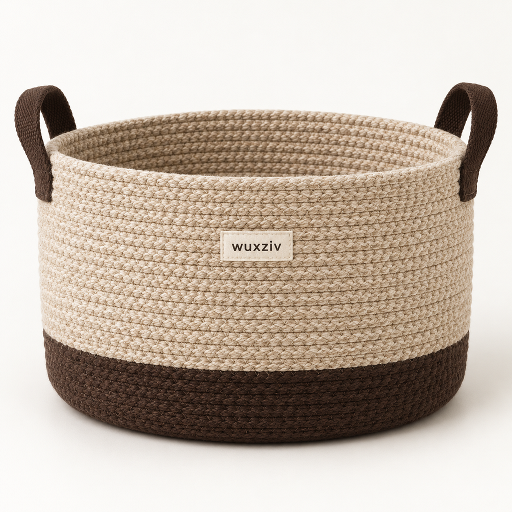 wuxziv Nest Round Storage Basket